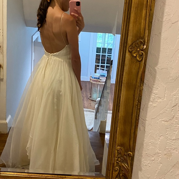 Leanne Marshall Gabrielle Wedding Dress Size 0 RARE - Picture 2 of 5